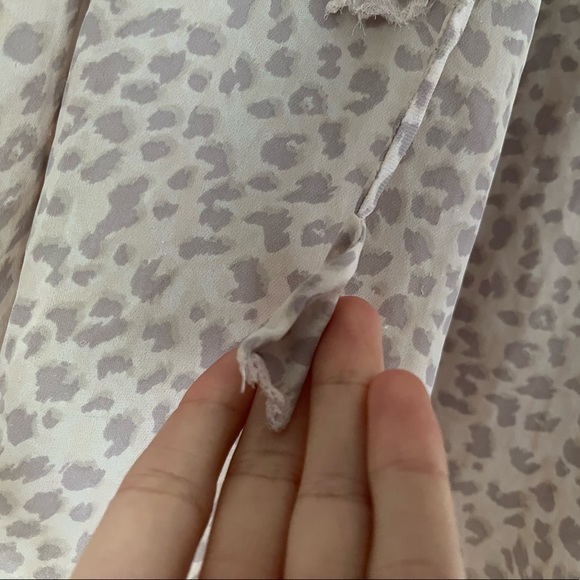 Bababaton silk midi dress in cream leopard print - Picture 6 of 13